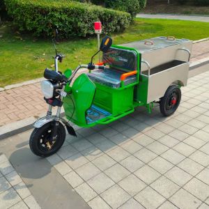 400L不锈钢保洁车