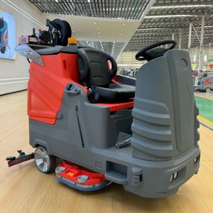 1230 超大型驾驶式双刷洗地机 工业厂房物流园大面积全自动清洗拖地机