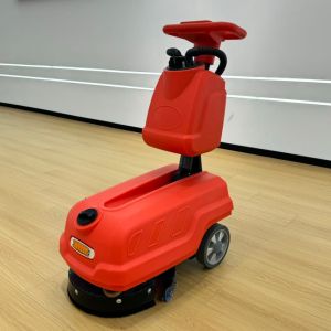 小型折叠手推洗地机 360mm 清洗宽度商超门店家用全自动拖地清洗机